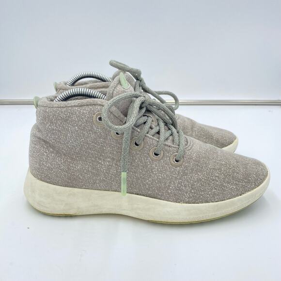 Allbirds Women's Light Grey Wool Runner Up Mizzle Sneakers Size W9 - Picture 4 of 9